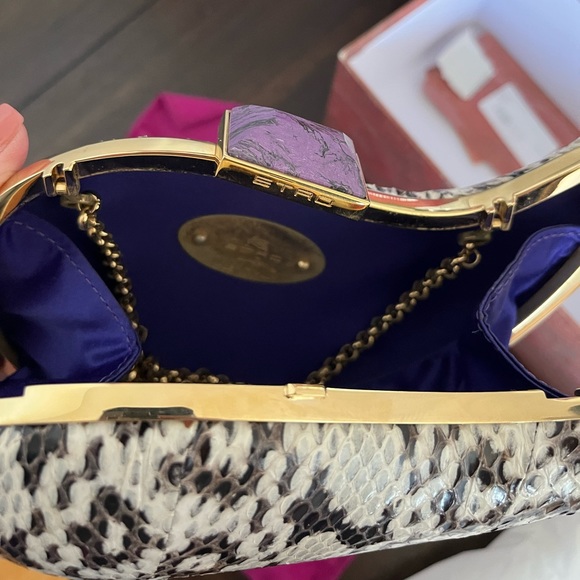ETRO snake print clutch - Picture 2 of 6